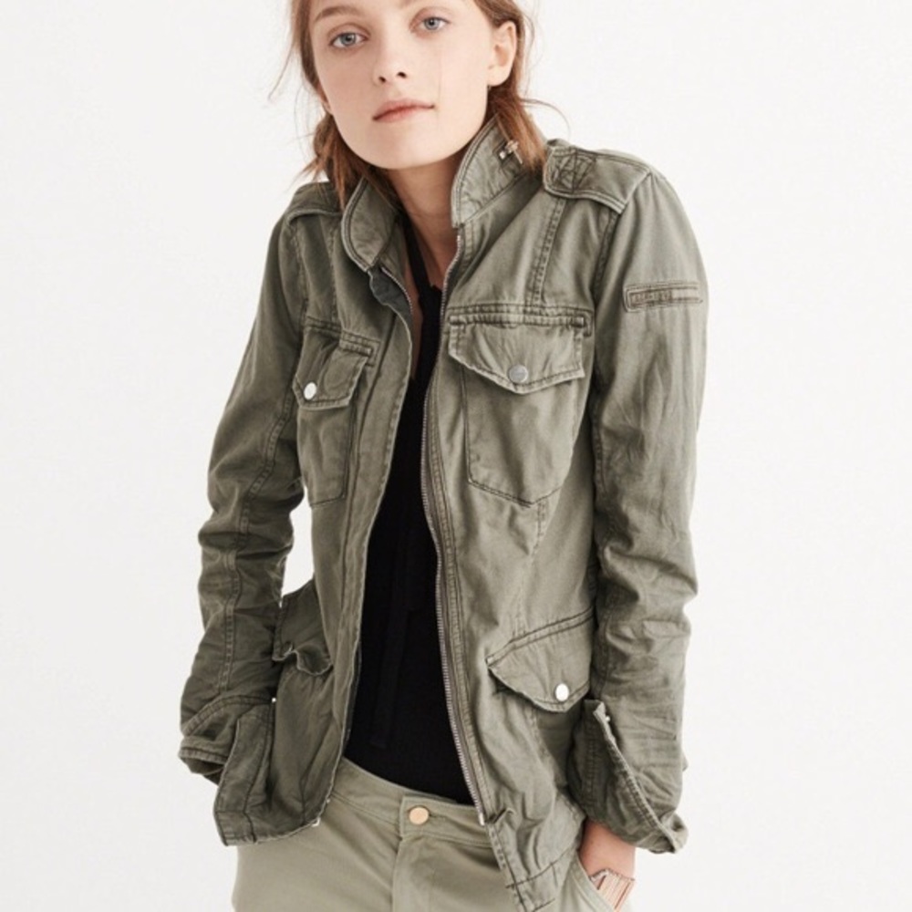 Abercrombie and Fitch Military Jacket